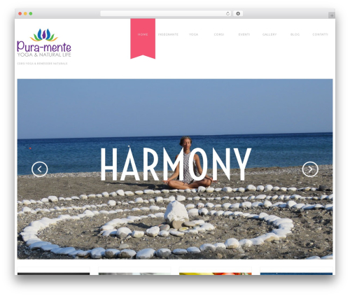 cherry WordPress theme - pura-mente.it