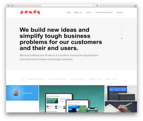 GridStack WP theme - prady.com