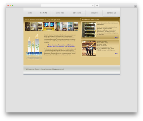 my-theme theme WordPress - p-cindustries.com