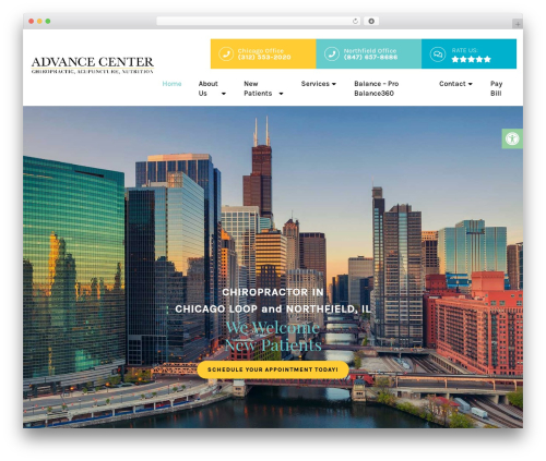 Parent Theme WordPress theme - drluban.com