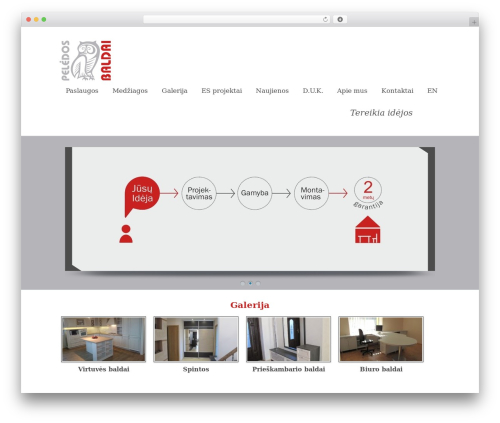 Weptile image slider widget WordPress plugin - peledosbaldai.lt