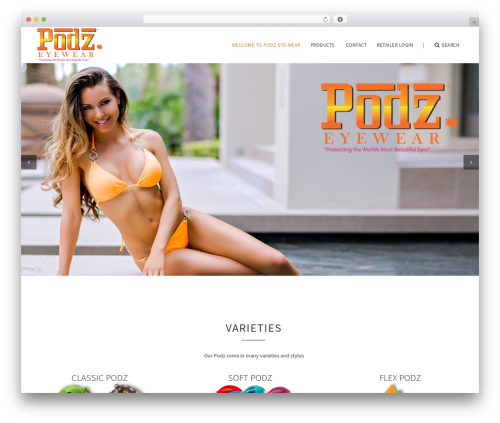 Theme WordPress Massive - podzeyewear.com