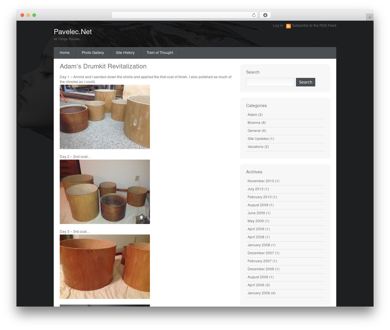 WordPress theme deFusion - pavelec.net