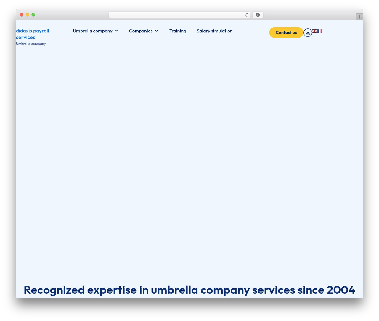 WordPress website theme Hello Elementor - didaxis.fr