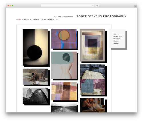 Christopher WordPress theme - rogerstevensphoto.com