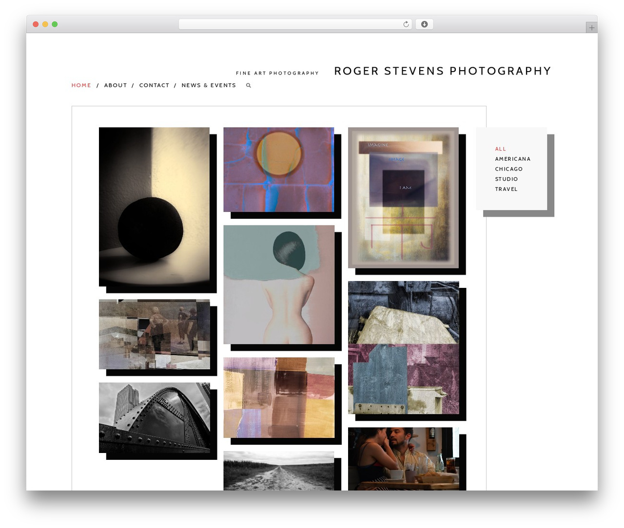 Christopher WordPress theme - rogerstevensphoto.com