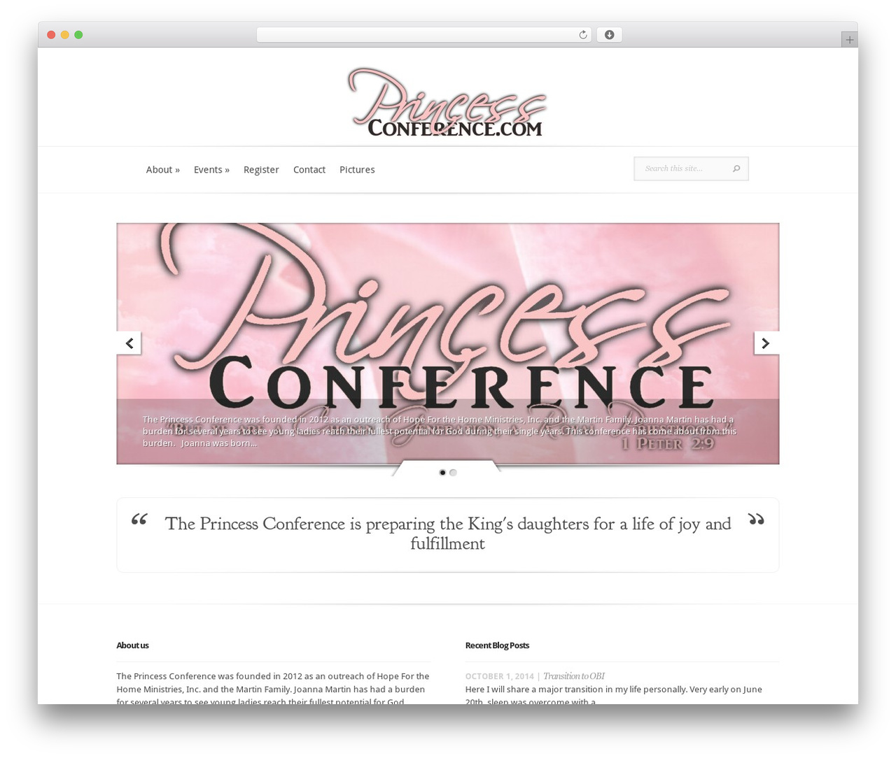 Evolution WordPress theme - princessconference.com Evolution WordPress theme - princessconference.com