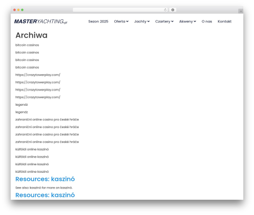 Hello Elementor theme WordPress - masteryachting.pl