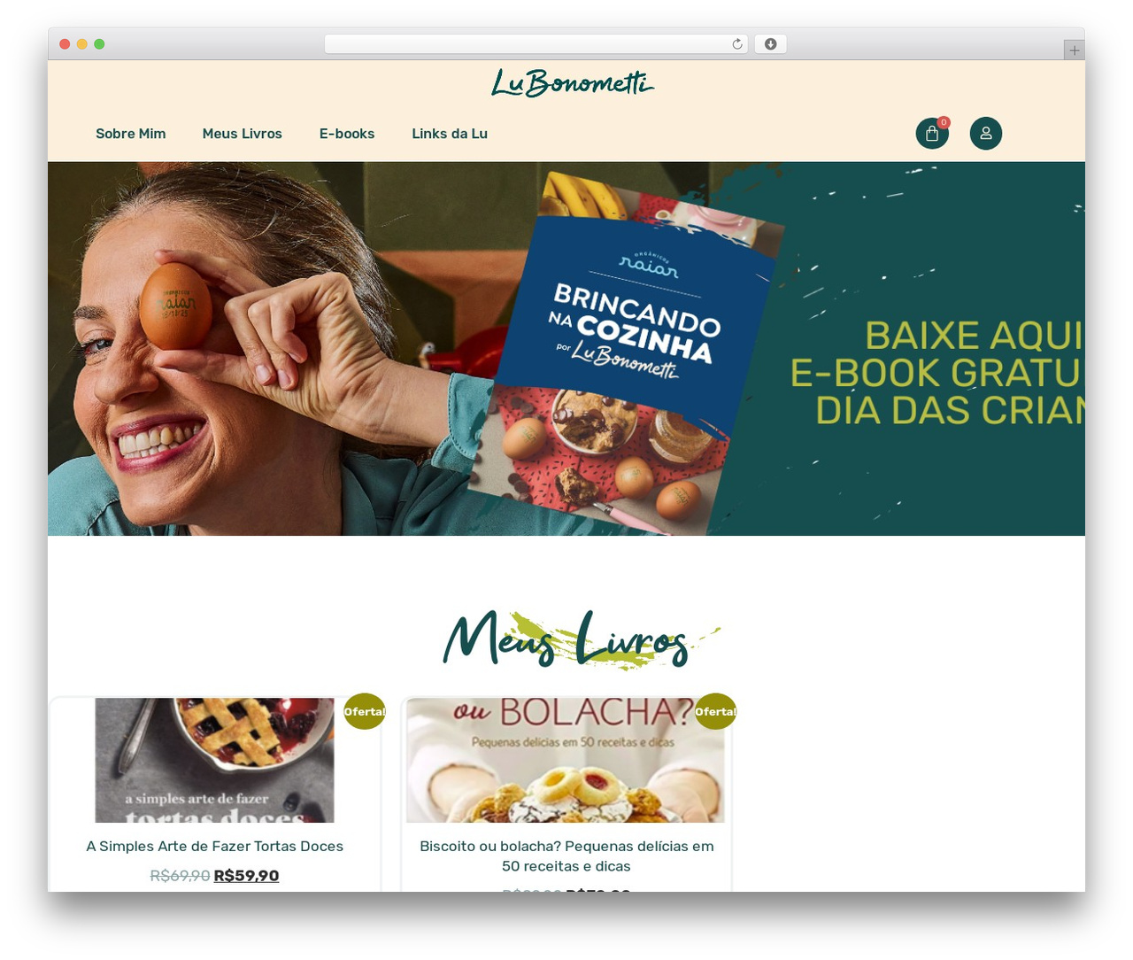 Hello Elementor theme WordPress - lubonometti.com.br