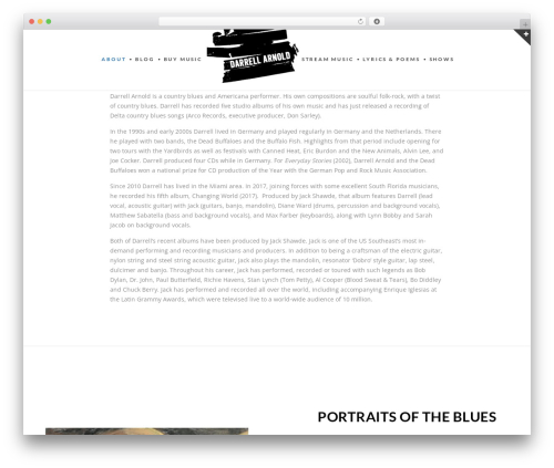 HyperX theme WordPress - darrellarnold.com