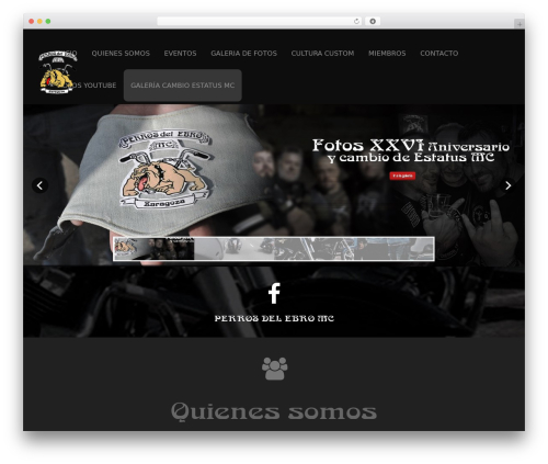 Onetone Pro WordPress theme - perrosdelebro.es/site