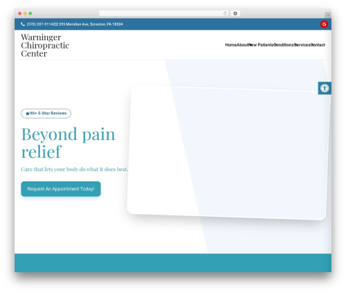 Parent Theme theme WordPress - warningerchiro.com