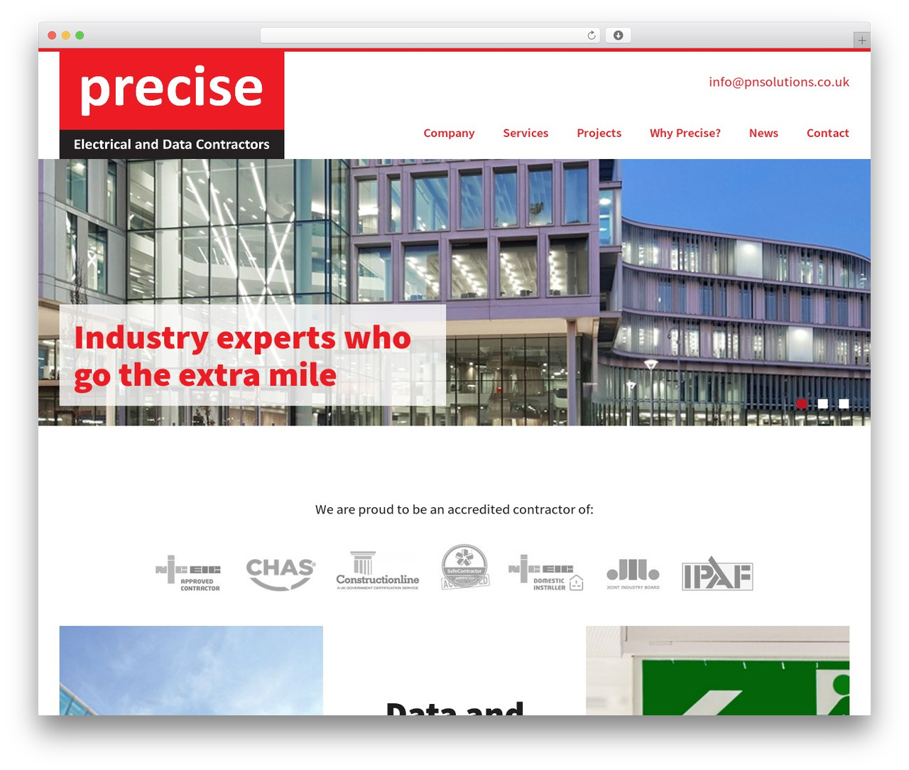 Precise premium WordPress theme - pnsolutions.co.uk