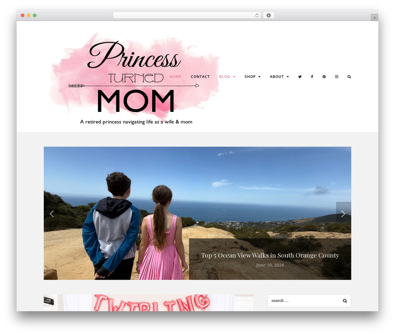 WordPress theme Chic - princessturnedmom.com WordPress theme Chic - princessturnedmom.com