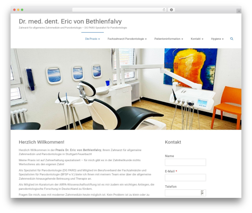 WordPress theme Ample Pro - paropraxis.de