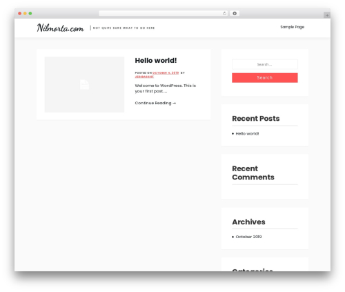 Amazorize WordPress theme - nilmorta.com
