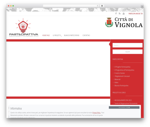 Blaszok best WordPress theme - partecipattiva.it