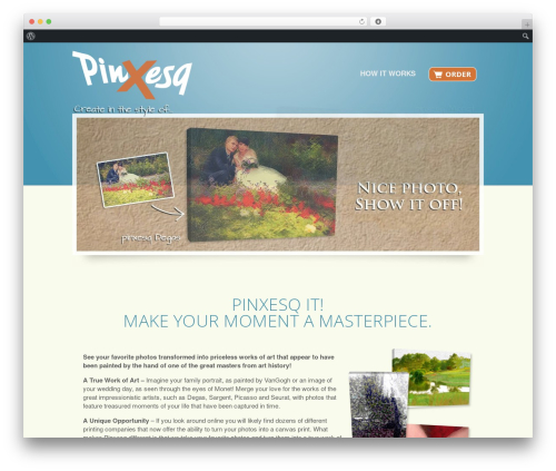 Catalyst WordPress theme - pinxesq.com
