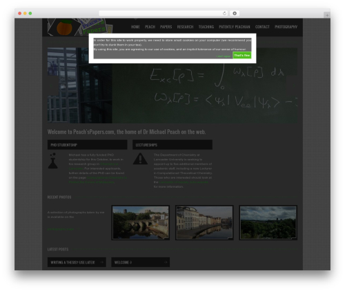 Cookie Warning (cookie-warning) free WordPress plugin - peachspapers.com
