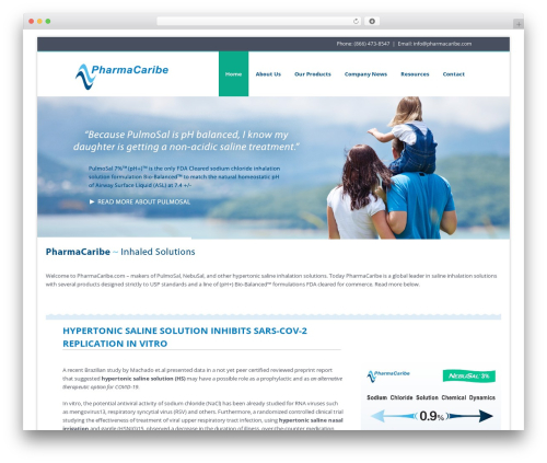 Sapphire WordPress theme WordPress - pharmacaribe.com