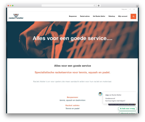 FeedFocal (feedfocal) free WordPress plugin - racketatelier.nl