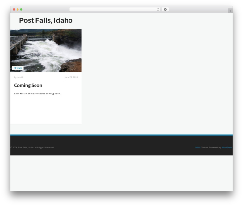 Theme WordPress Wiles - postfalls.com Theme WordPress Wiles - postfalls.com
