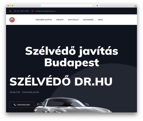 Vehica theme WordPress - szelvedodr.hu