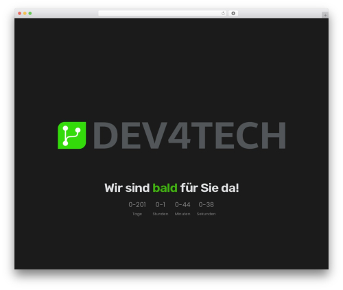 WordPress theme Ramsay - dev4tech.de