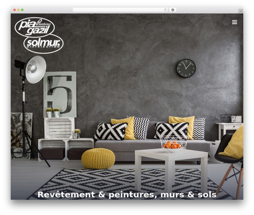 WordPress theme Draco - peinturemursol.fr