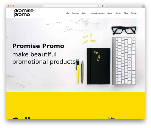 3mil WordPress theme - promisepromo.com