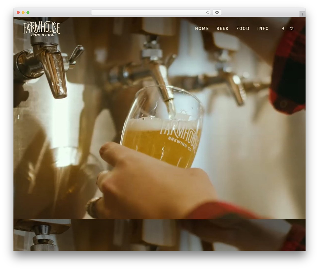 Basic WordPress theme - farmhousebrewing.co