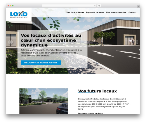 Billiotte Theme WordPress theme - loko.immo