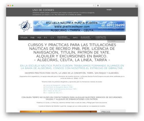 Cloud theme WordPress - practicasdeper.com