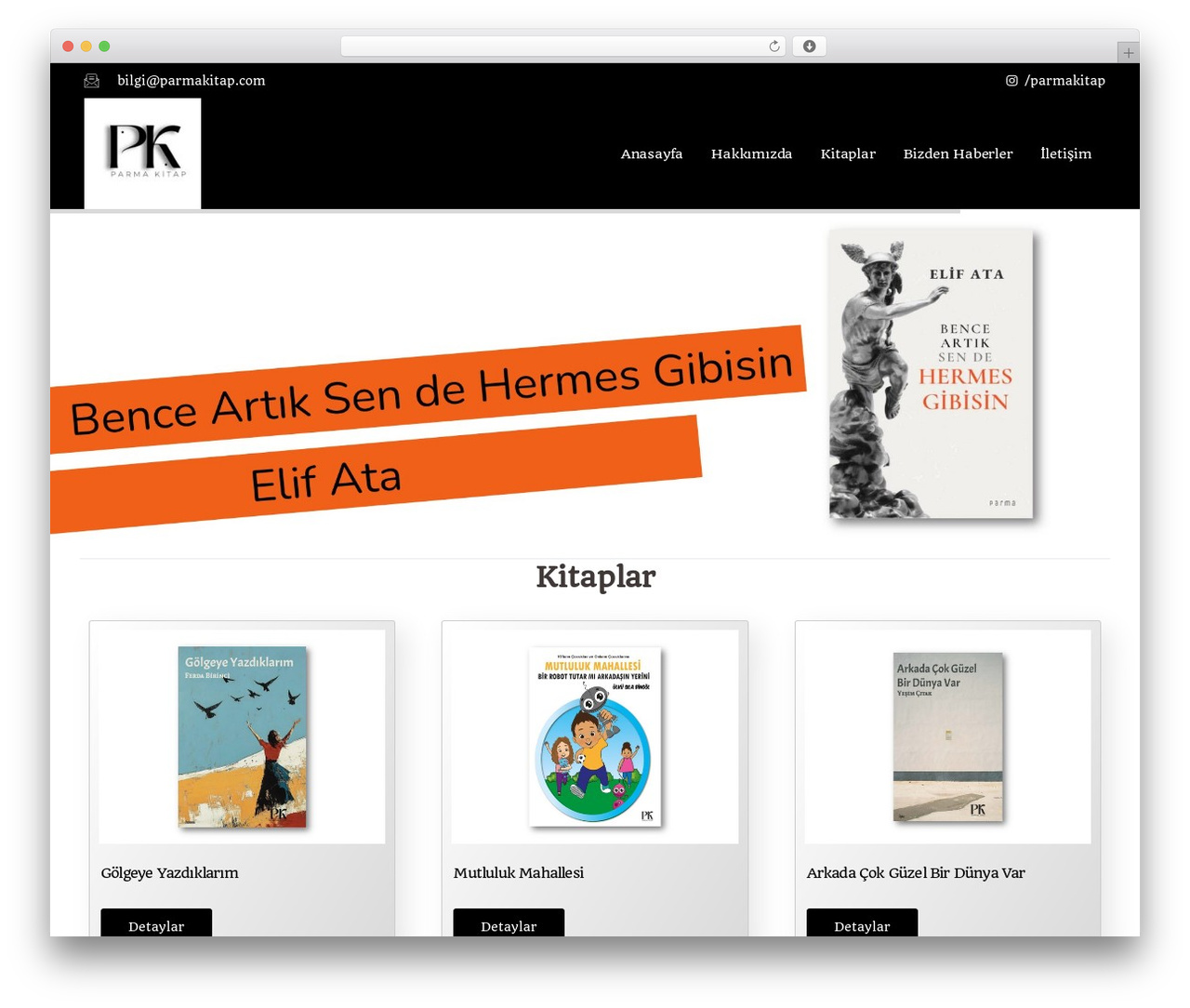 Codesk theme WordPress - parmakitap.com