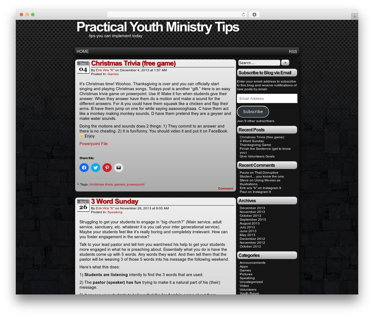 Easel WordPress theme - practicalymtips.com