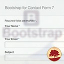 Bootstrap for Contact Form 7 free WordPress plugin