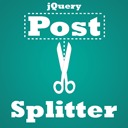 jQuery Post Splitter free WordPress plugin by Fahad Mahmood