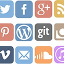 Simple Follow Me Social Buttons Widget free WordPress plugin
