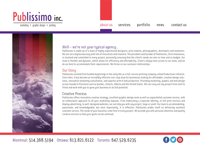 Publissimo WordPress theme by Dave Woodbridge