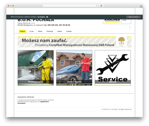 Cookie opt in WordPress plugin - puchala-karcher.eu