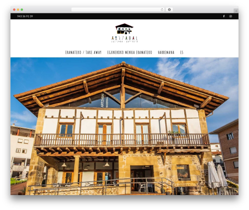Theme WordPress Kleanity - artzabaljatetxea.com