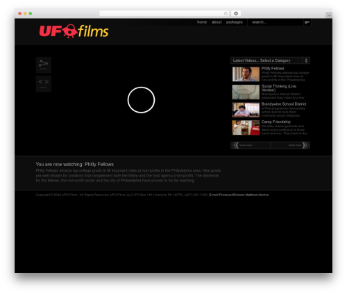 TV.Elements (Dark) WordPress theme design - phillygripandlighting.com