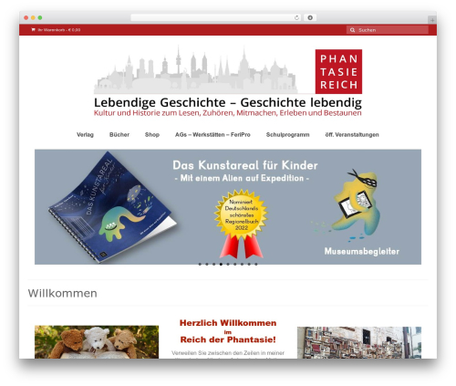 Virtue WordPress theme download - phantasiereich.com