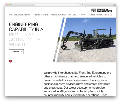 WordPress theme Bloom - pearson-eng.com