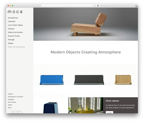 WordPress theme Moca - mocaline.com
