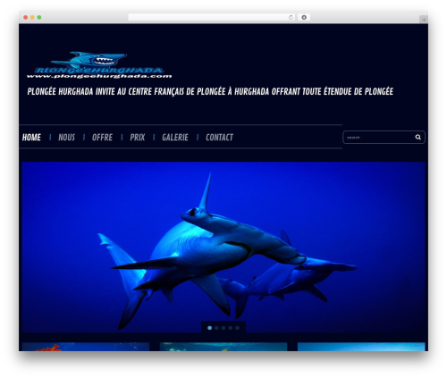 cherry WP theme - plongeehurghada.com