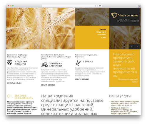 cherry WP theme - na-pole.ru