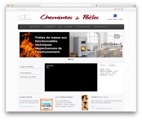 Cloud WordPress theme - plancke.net