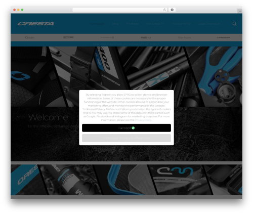Cresta Theme WordPress theme - fishcresta.com