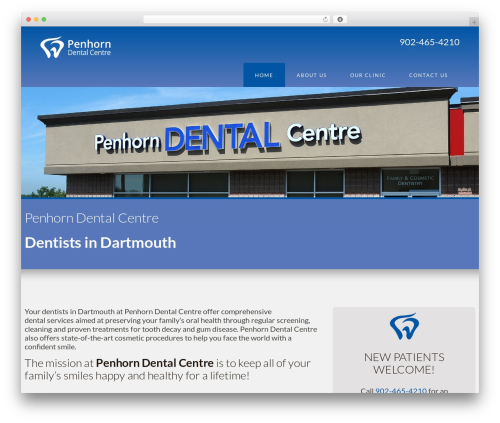 Flati Bootstrap Wordpress Theme WordPress theme - penhorndental.ca